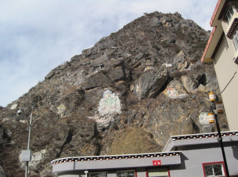 康定的山