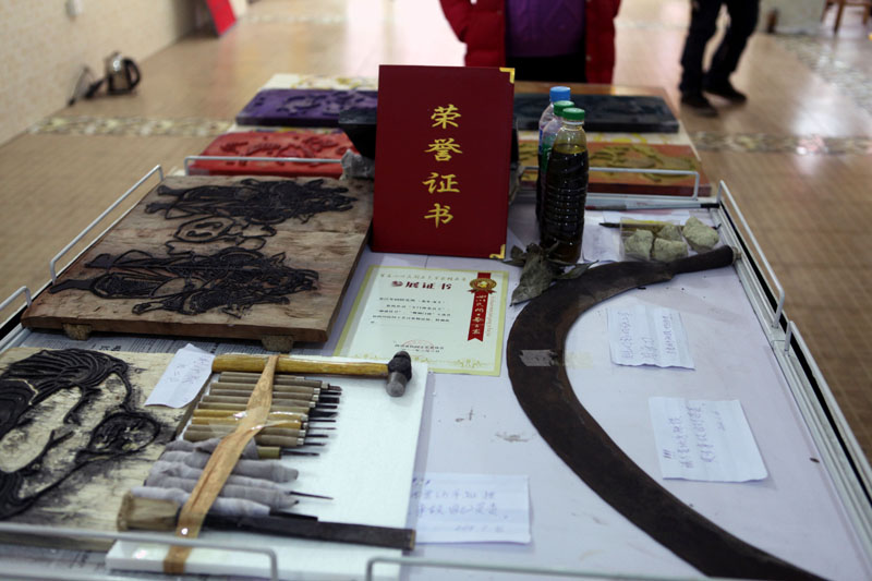 年画制作工具