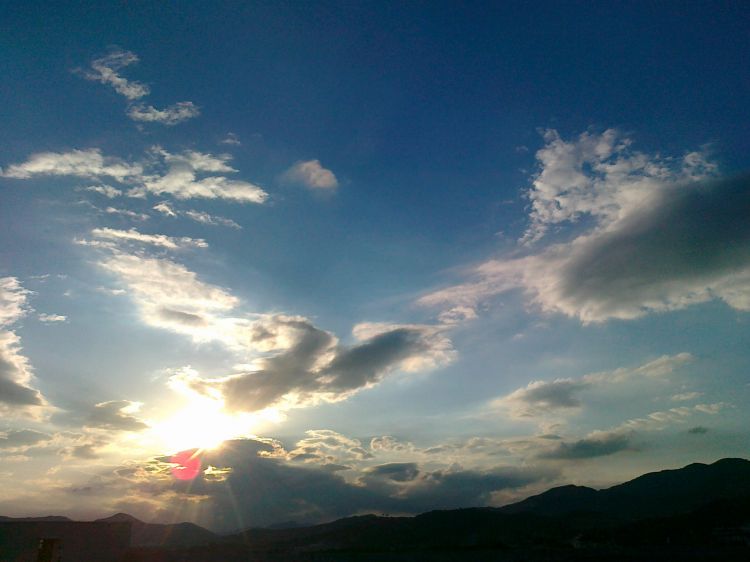 夕阳