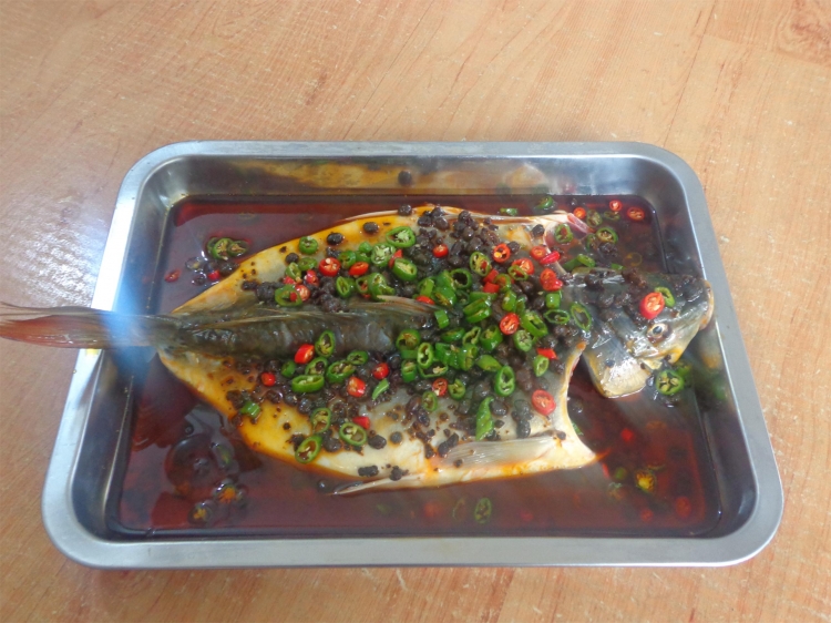 烤鱼味