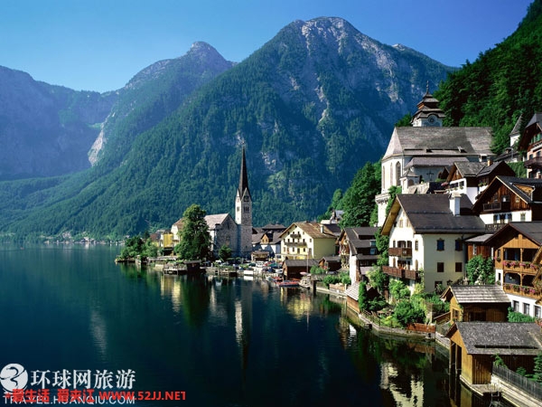 哈尔施塔特所在的阿尔卑斯山东部地区萨尔茨卡默古特(Salzkammergut),Salzkammergut是德语“Salz”(盐)和“K ...