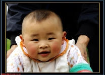 可爱的侄儿满周岁留念，抓拍