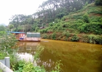 龚光浩图说乐山山区鱼塘的风景