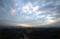 小镇晨光