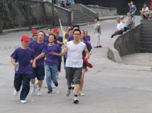 庆祝水工厂建厂45周年环山越野赛