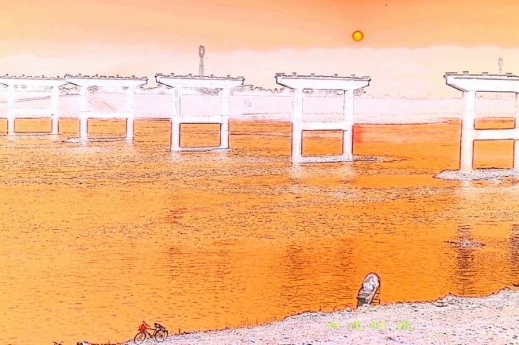 -五桥落日（水粉画）.jpg
