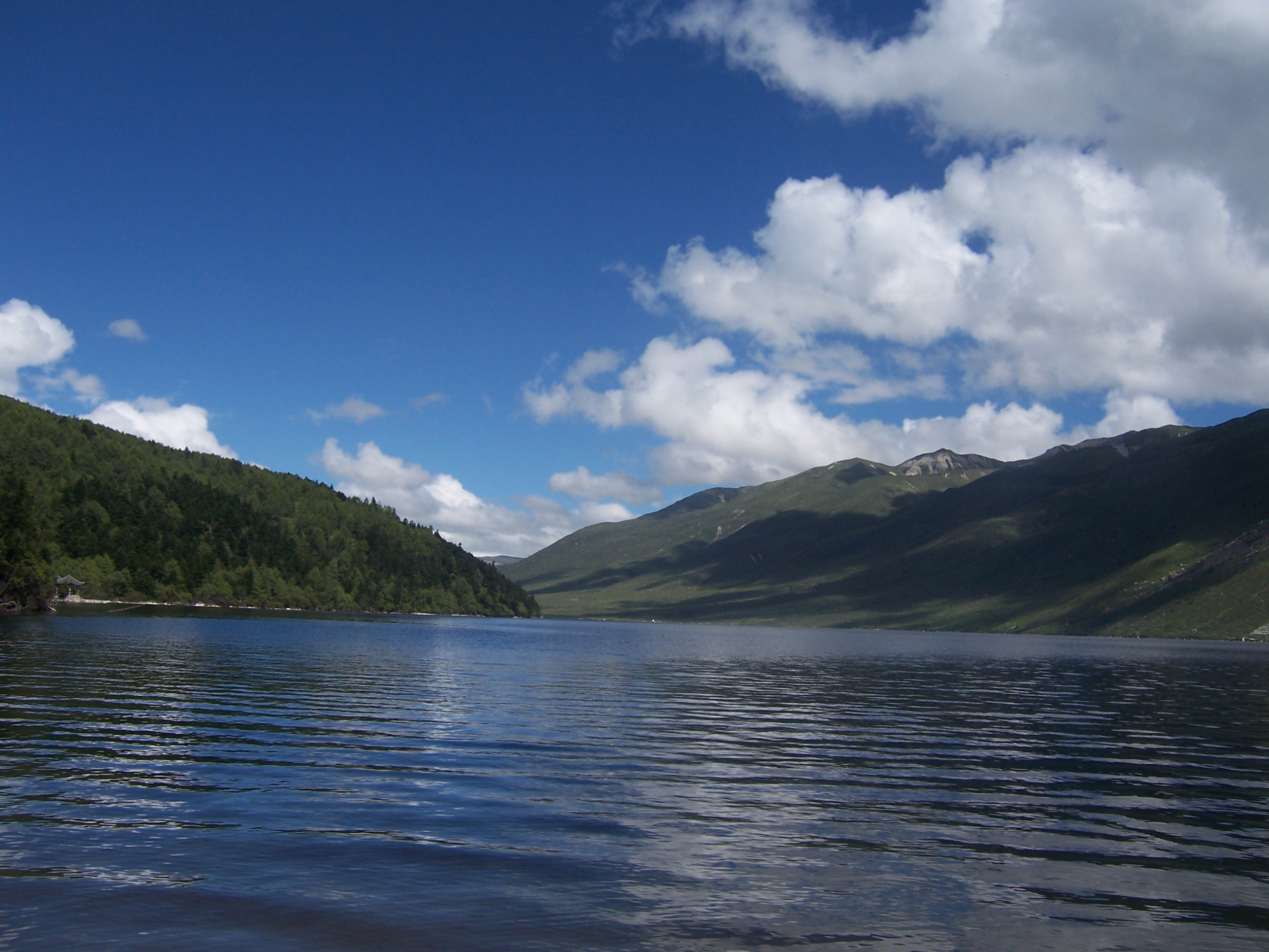 高山湖泊，木格措